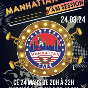 The-Manhattan-Cafe - Bar-Restaurant-Jam Session -24.03.2024